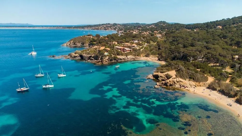 Apartment Moderne & Terrasse - Plein Centre - A Proximite Des Plages Carqueiranne France